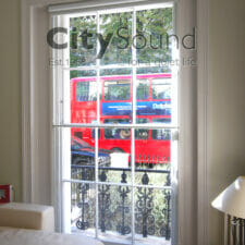 06. Secondary sash windows fitted for thermal insulation and draught exclusion (Notting Hill, London)