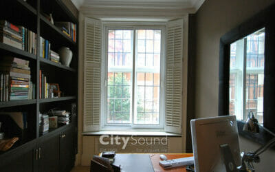 Secondary Glazing for Sash Windows with Shutters