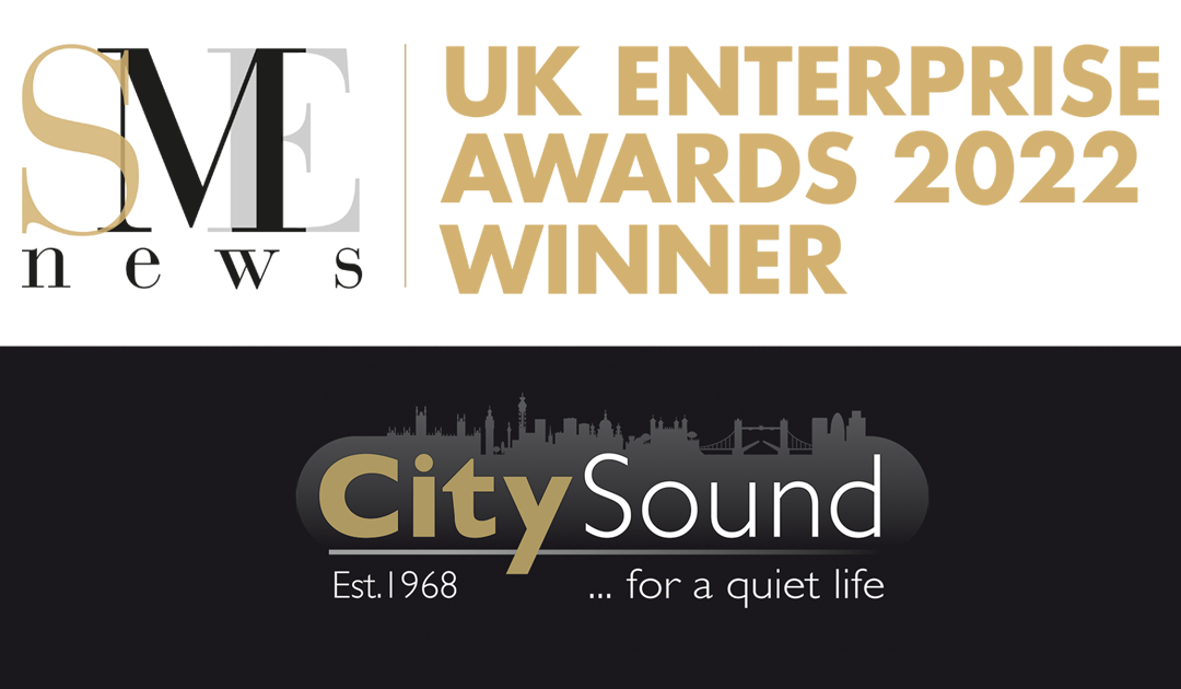 UK Enterprise Awards Logo 2022 WINNERS - City Sound Glazing 1