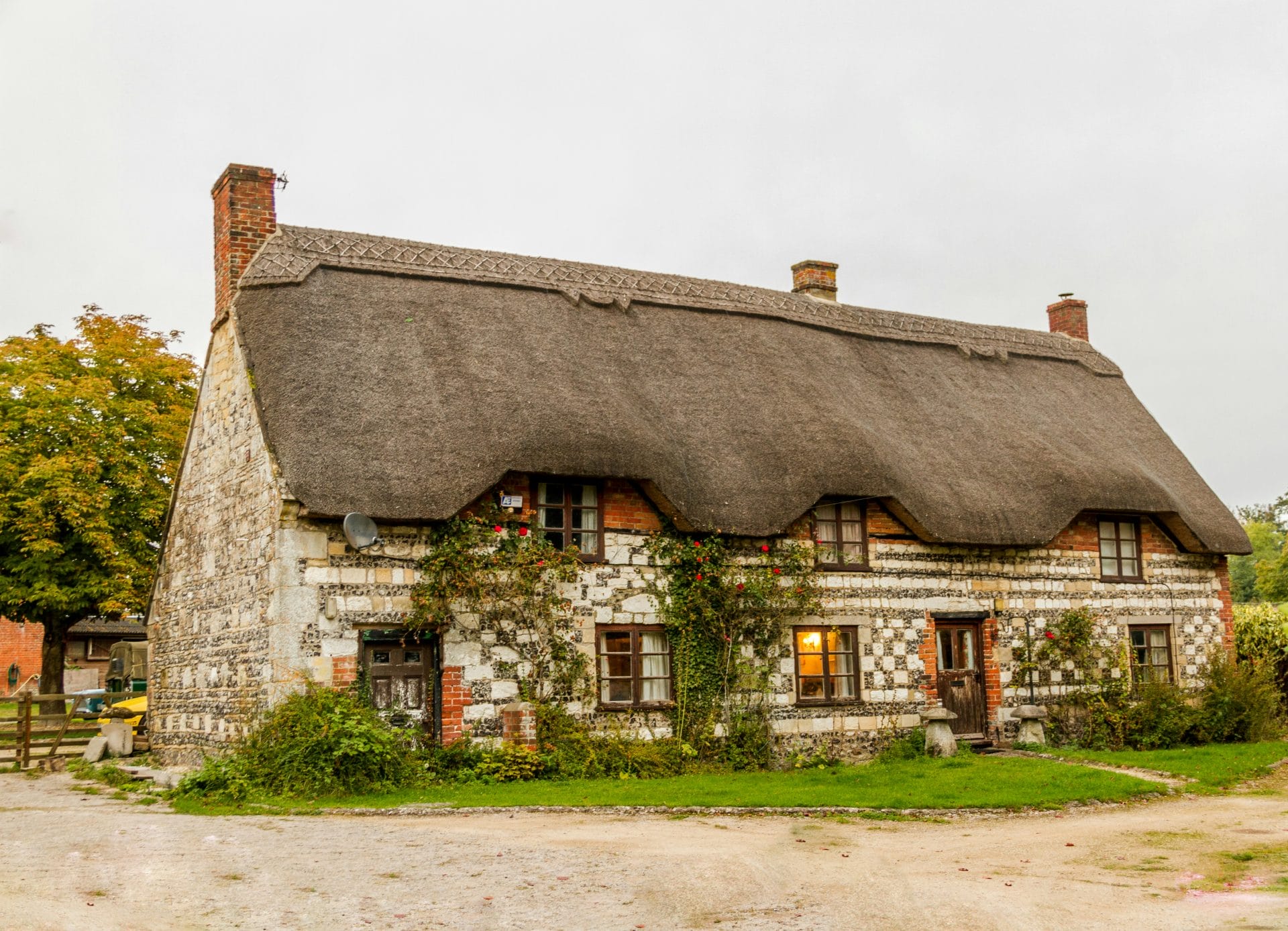 Image of an old period house.